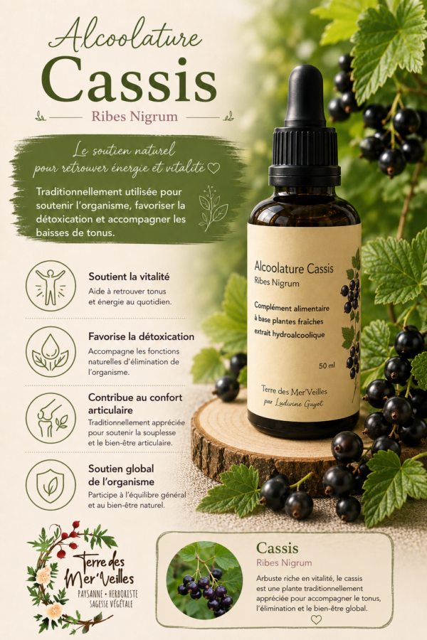 ChatGPT Cassis Alcoolature Cassis