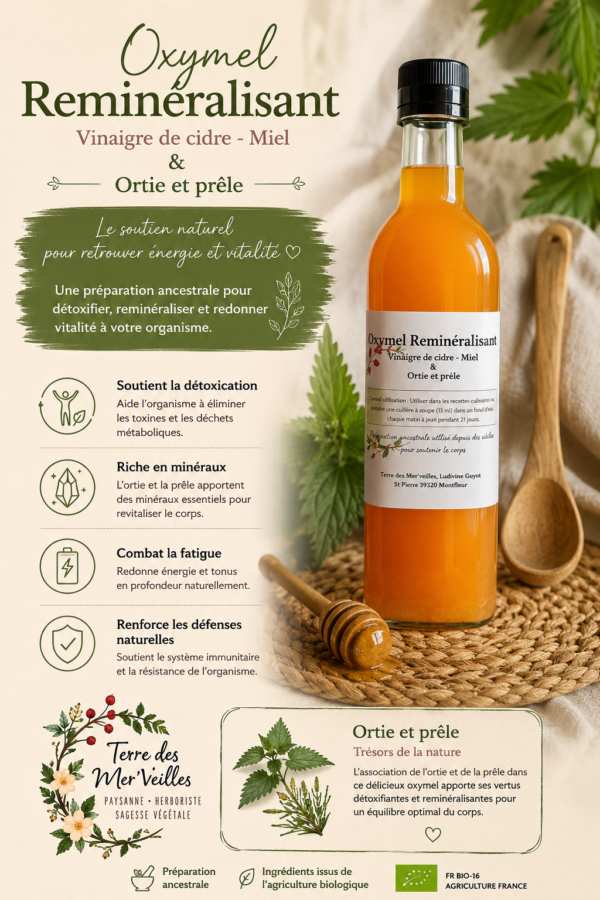 ChatGPT Oxymel reminéralisant Oxymel Reminéralisant